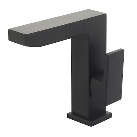 Pioneer Industries Single Handle Bathroom Faucet in Matte Black 3MO180-MB
